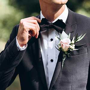 Groom's 2 piece suit